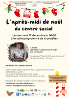 Affiche spectacle de noel