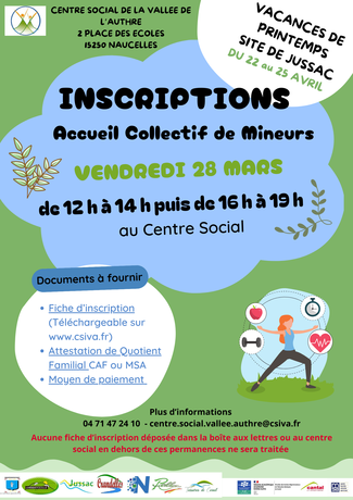 Affiche inscriptions vacances de printemps 2025(3)