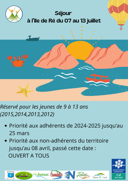séjour ile de ré